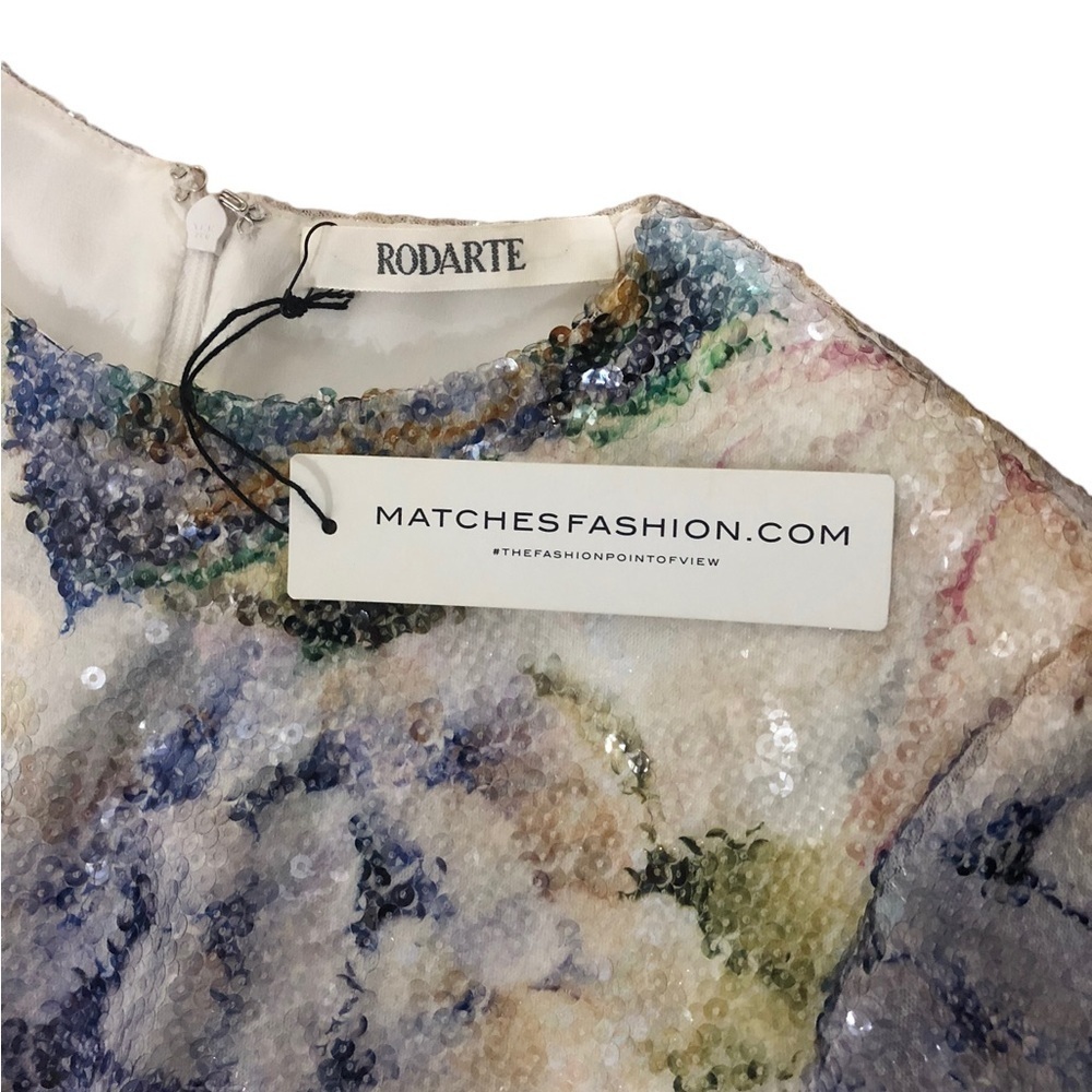 Rodarte tiered sequin tulle mini dress NWT - Picture 8 of 15